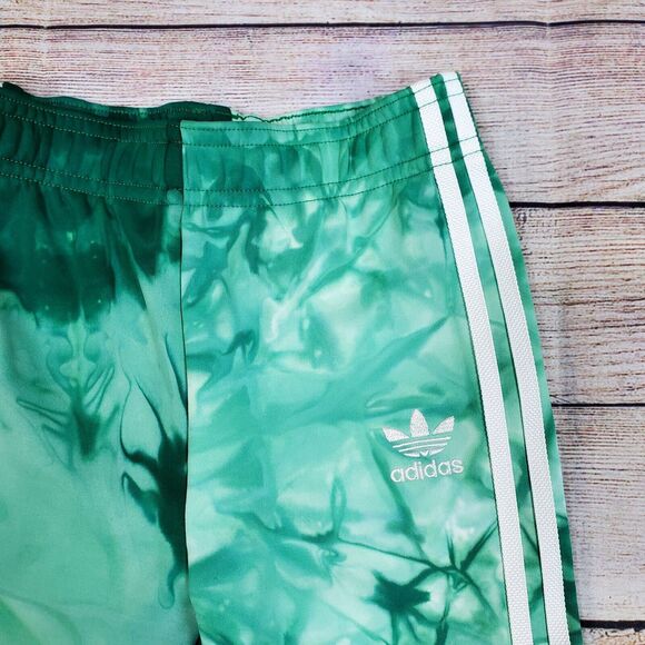 Adidas Pharrell Williams Human Race Tie Dye Green Joggers Kids Unisex Size 18M - Picture 3 of 8